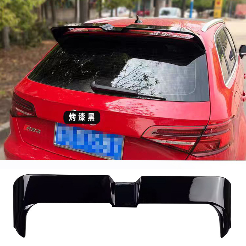 Suitable for 14-20 Audi A3 Hatchback Edition Special Odinger Punch-free Tail Top Wing Fixed Wing Modification