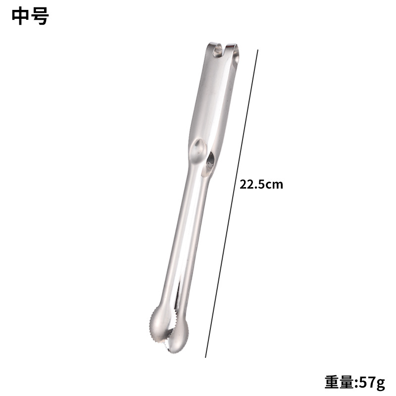 Clips de barbacoa coreana clips de acero inoxidable clips de barbacoa cocina alargada clips de alimentos clips de carne de barbacoa clips especiales