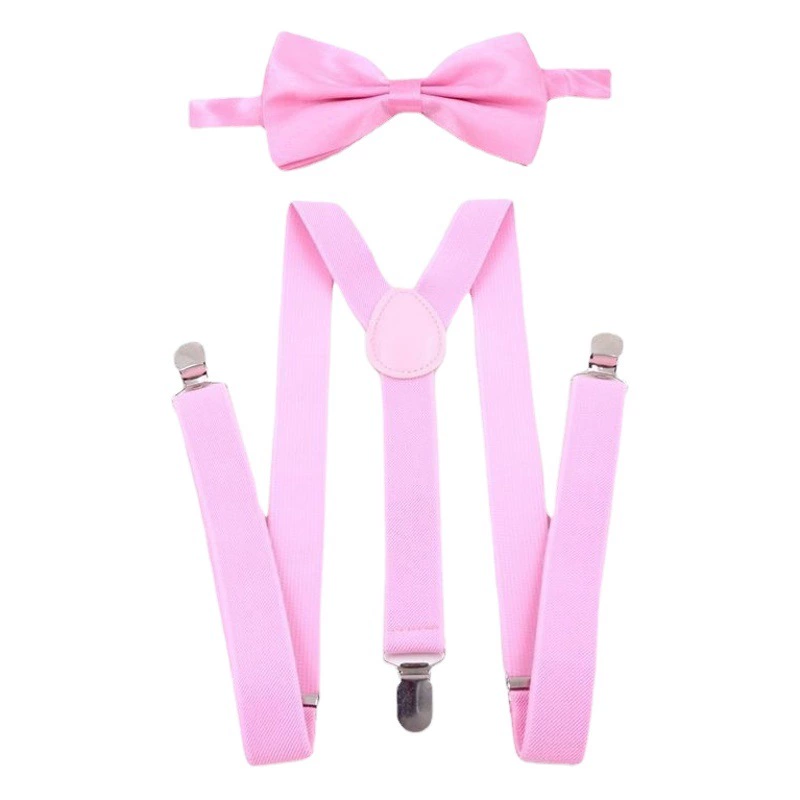 В наличии Производительность Подтяжки Брюки Клип Бант Подтяжки Костюм Средний Дети Взрослые Мужчины Женщины Подтяжки Фотография Чистый Черный