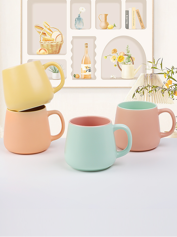 Taza de Cerámica para Pareja Cerámica Decorativo para El Hogar