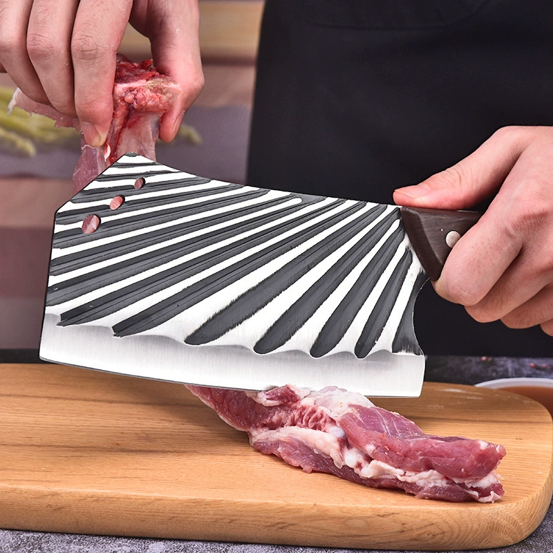Китайская семья Янцзян лезвие ковка резка ножи домовая кухня острый нож для кухни резка кости стойка 20 юаней режим мч rivers and lakes