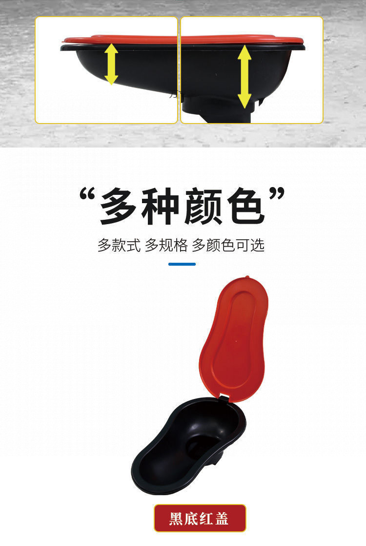 Temporary disposable simple toilet squat toilet for decoration, construction site squat toilet, plastic toilet factory supply chain wholesale undefined