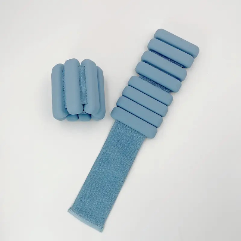 Mano ajustable deportes pulsera de silicona ponderada pulsera de peso presión fitness yoga corriendo 1 libra 2 libras 4 libras