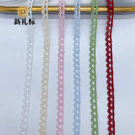狗牙花边 彩色条码锁骨链洛丽塔辅料饰品DIY蕾丝绣花服装现货多色
