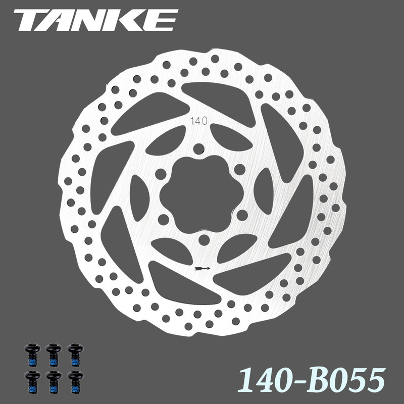 碳客TANKE自行车碟片 160mm炫彩山地车碟盘镂空不锈钢六钉刹车片|undefined