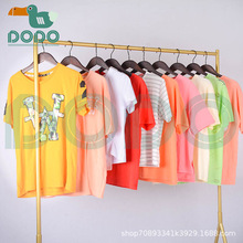 渡渡鸟女装二手T恤纯棉夏旧衣服精品库存尾货清仓二手服装T-shirt
