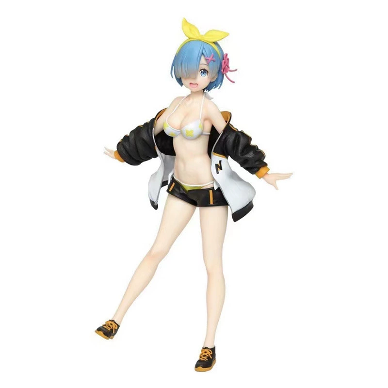 Фигурка Rem и Ram (Re:Zero) — коллекционная, несколько образов: кимоно и купальник