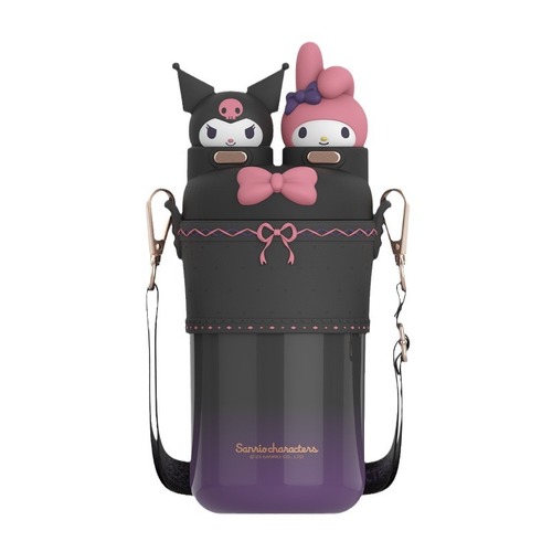 Sanrio Kurome Collection Children's Food Grade Silicone Nozzle 316 Stainless Steel Insulated Cup Space Cup Gift