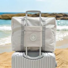 卒業シーズントロリーケーストラベルバッグ大容量折りたたみスーツケース拡張バッグ厚みのあるオックスフォード布