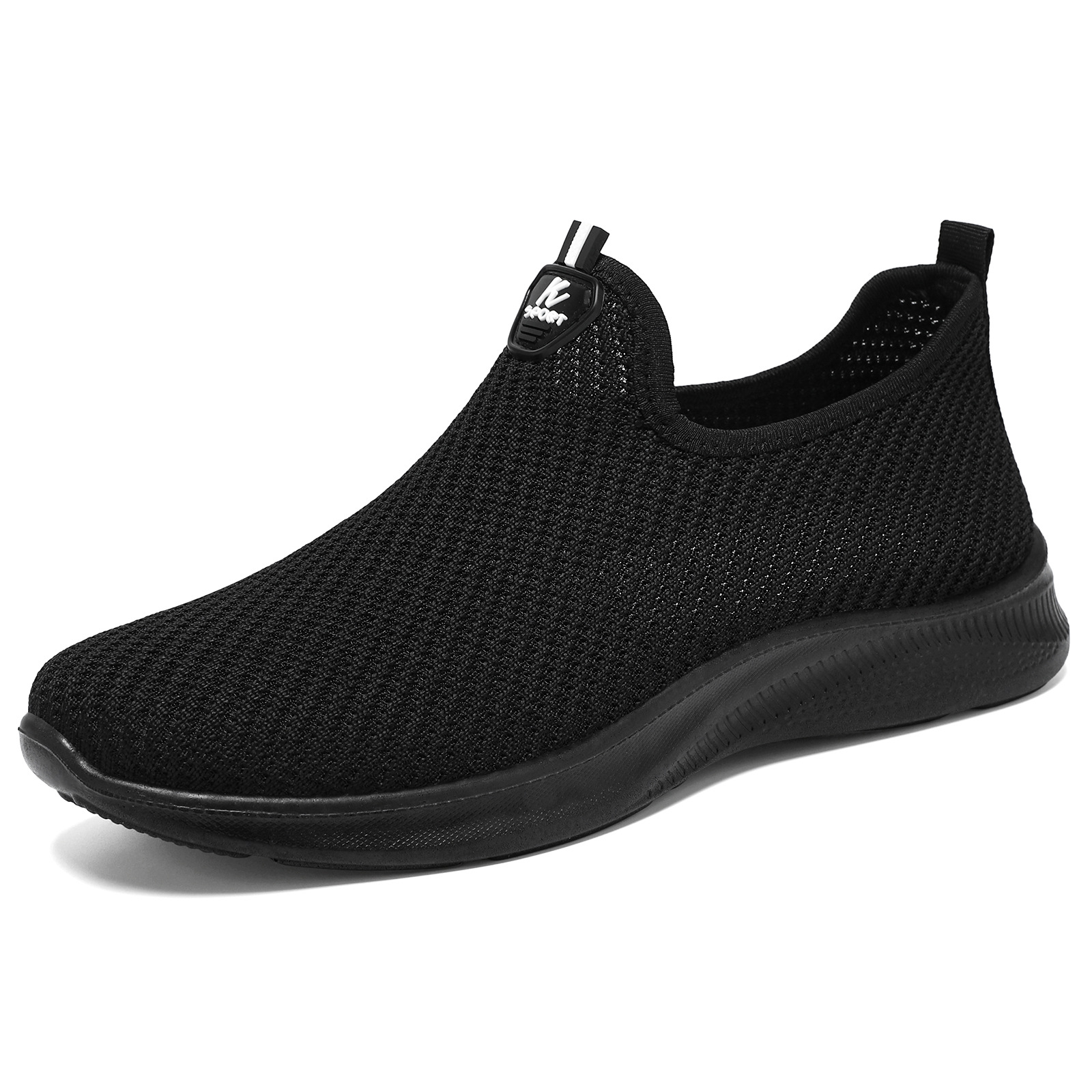 Zapatos de hombre transfronterizos ligeros con suela suave, zapatos de verano transpirables no olor, zapatos casuales, zapatos perezosos, zapatos de patas, zapatos de malla