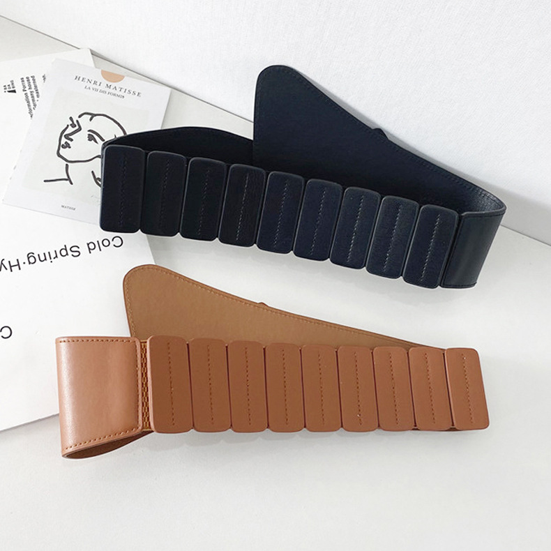 Nuovo cappotto ultra largo con coprivita, versione coreana Cintura elastica in vita versatile, decorazione da donna con gonna maglione_voghion.com