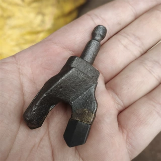 矿用两翼煤钻头硬质合金刀头耐磨不易卡钻干式两翼煤钻头