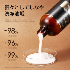 Xinyaya's Horsetail Grass Fresh and Refreshing Shower Gel, Refreshing Shampoo with Fragrance and Moisturizing Shower Cream