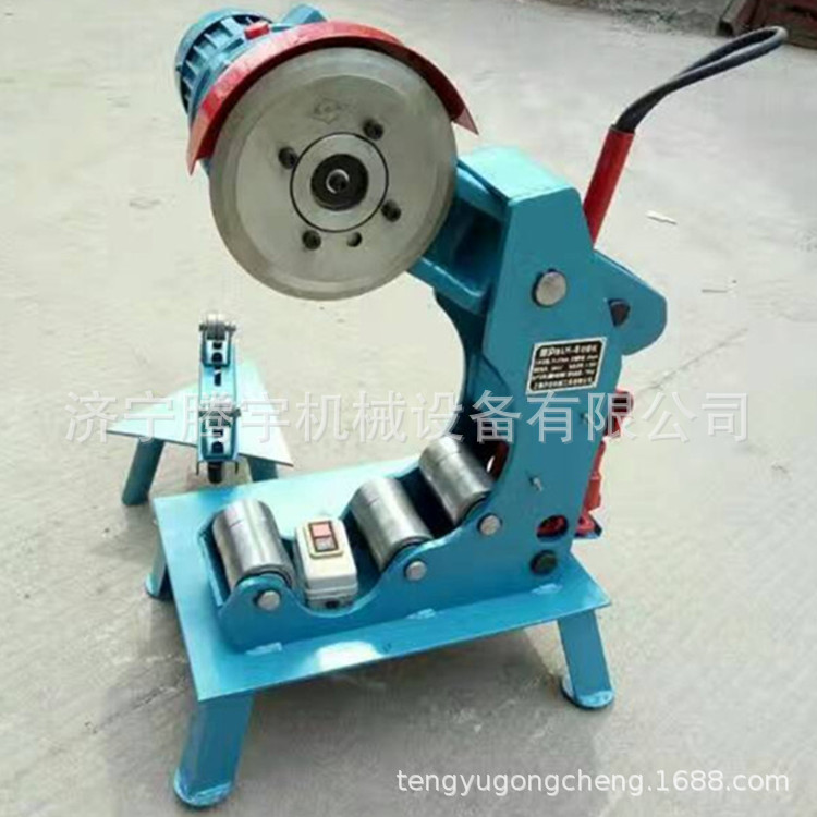 厂家现货219电动无毛刺切管机 消防管道液压截管机