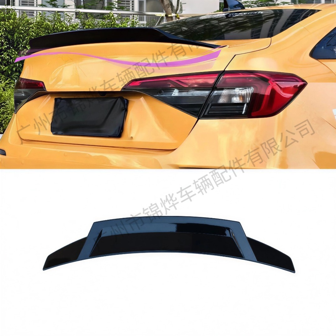 Suitable for 2021-2024 Honda Civic Four-Door Sedan 11Th Generation R Model Modified Rear Wing Spoiler Fixed Wind Pressure Wing
