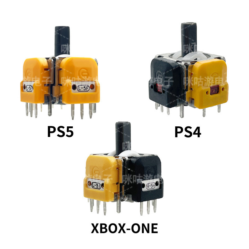 Suitable for Ps5, Suitable for Xbox Series, Ps4, Switch Pro Hall Joystick Replacement Joystick