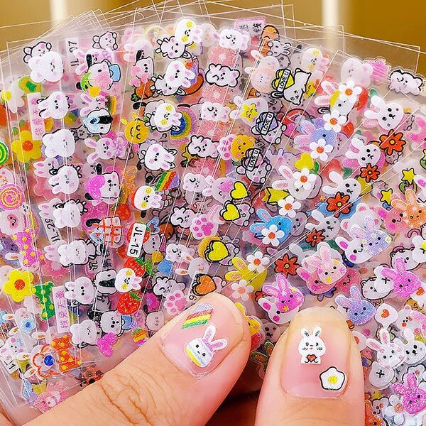 Children's cartoon rabbit for nails