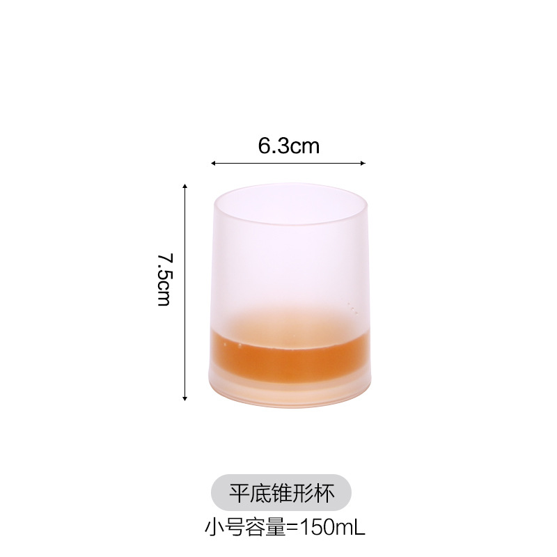 Tazas acrílicas esmeriladas, tazas de whisky, tazas de champán, tazas de vino extranjero KTV, dispensadores de vino comerciales, juegos de tazas de vino