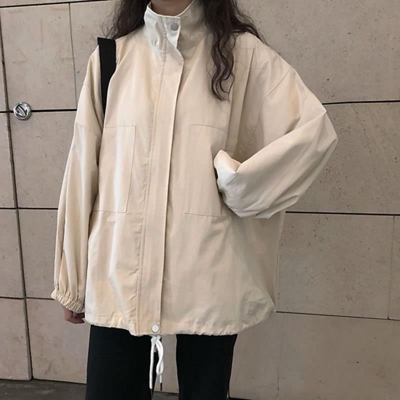 风衣女中长款春秋季2025新款韩版胖mm宽松胖妹妹大码女装200斤潮|undefined