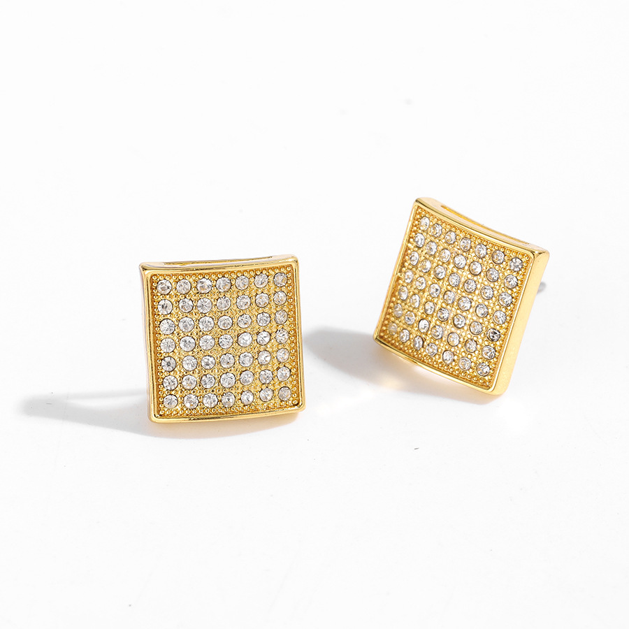 Minimalistiske øredobber for menn i rustfritt stål_voghion.com