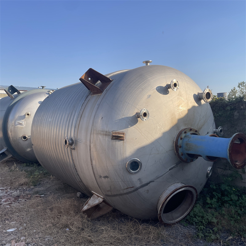 二手不锈钢反应釜 电加热工业用搅拌反应设备