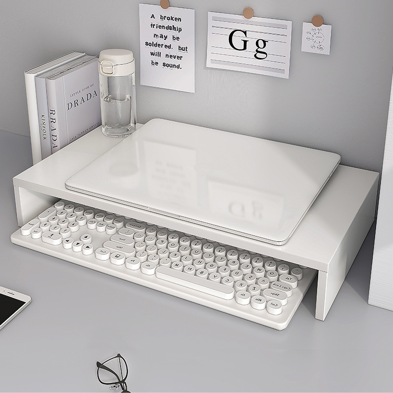 Laptop Riser Desktop Monitor Screen Stand Base Office Desk Storage Rack Workstation