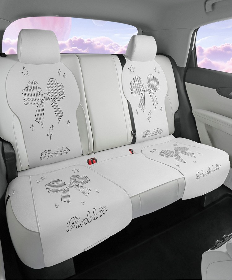 Geely Xingyuan Special Half-Pack Saddle Cushion Car Seat Cushion Four-Season Universal Seat Cover Breathable Suede Seat Cushion