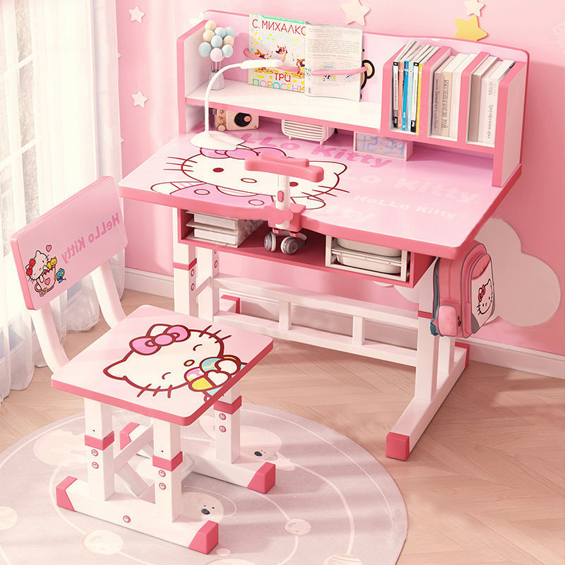 Study Table 2023 New Liftable Desk and Chair Set Student Desk Study Table Homework Table Kidsren's Desk Study Table 2023 New Liftable Desk and Chair Set Student Desk Study Table Homework Table Kidsren's Desk