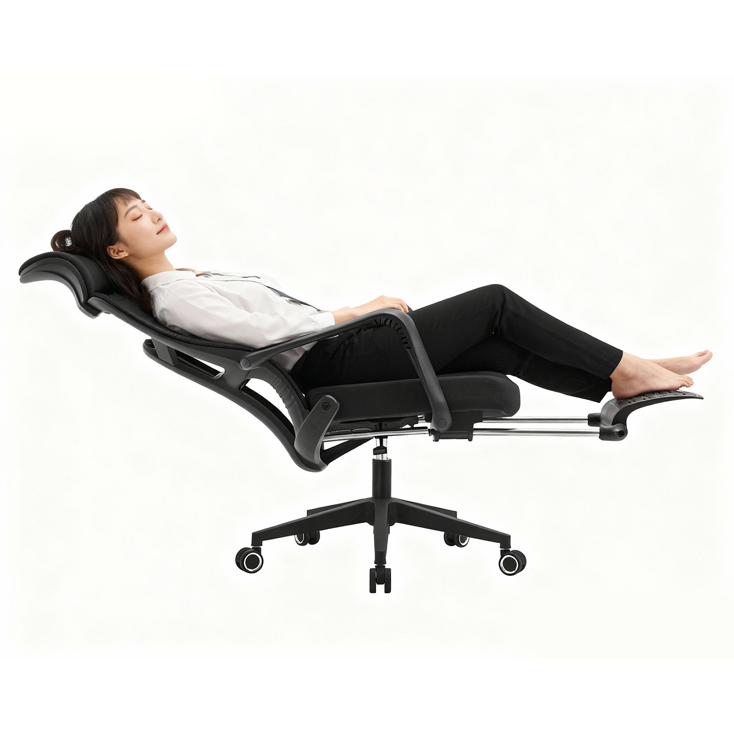 Factory Direct Sales New Reclining Leisure Computer Chair Home Office Chair Ergonomic Chair 165 ° Big Back