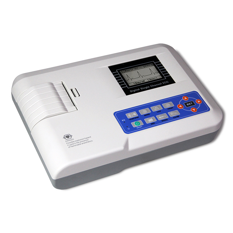 Kangtai transfronterizo veterinario electrocardiograma de canal único equipo de detección de electrocardiograma para perros, electrocardiograma para mascotas al por mayor