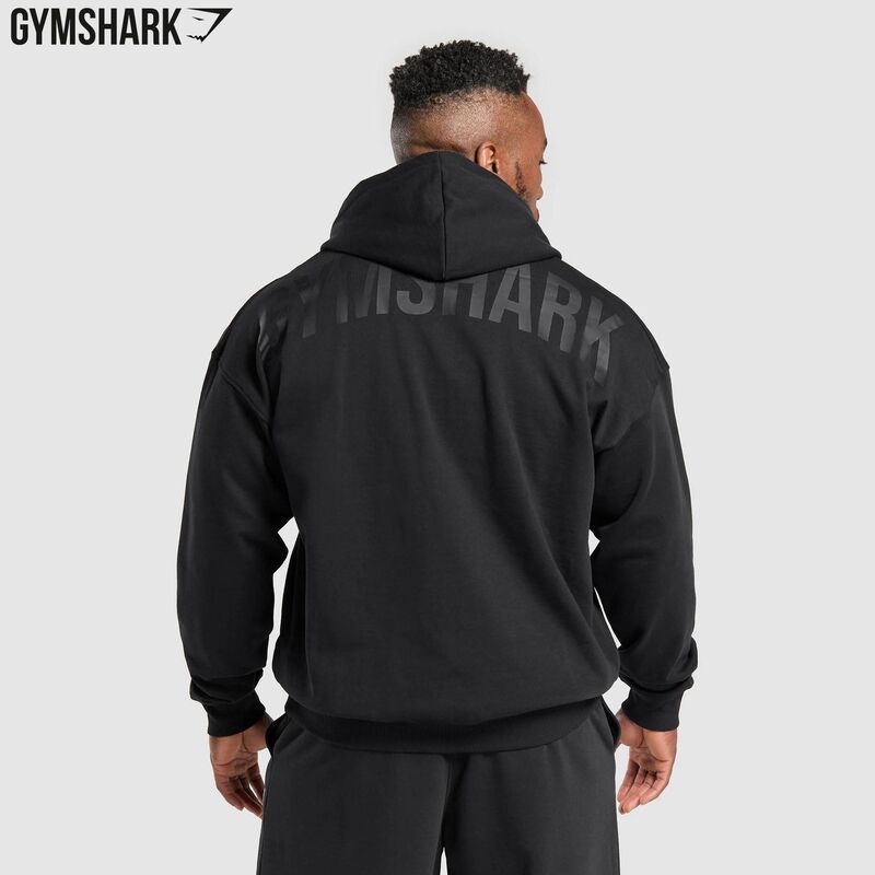 Hot Style Loose-Fitting Sports Fitness Hooded Sweatshirt Jacket Cardigan Men's Fashion New Style Large Size