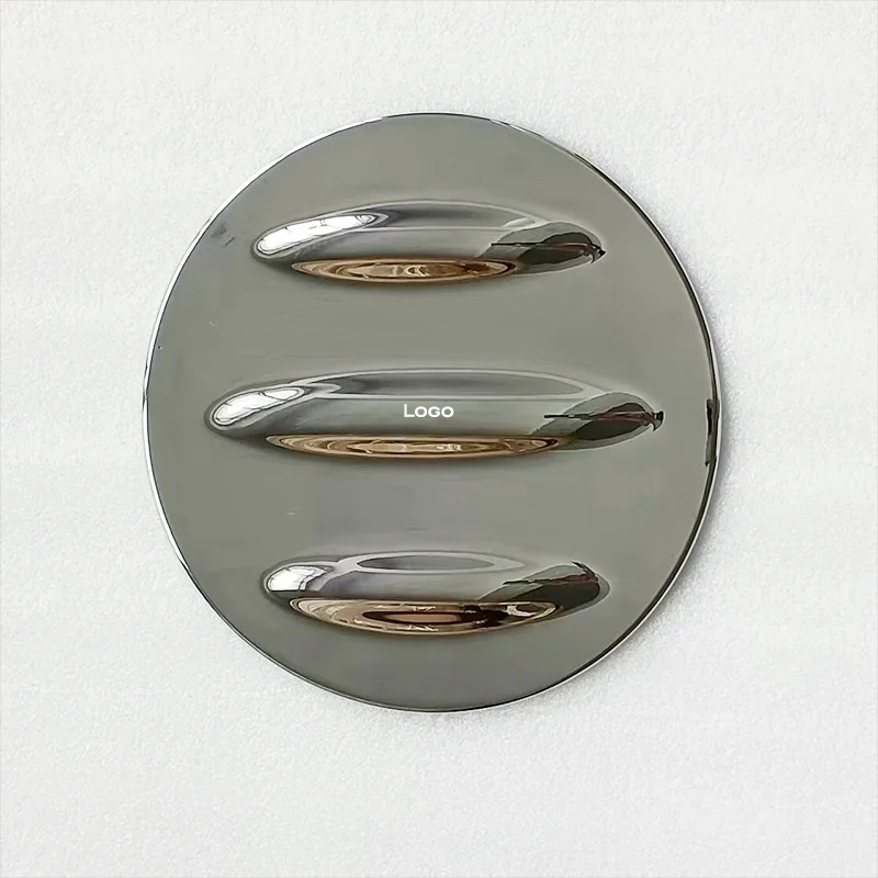 Suitable for Mitsubishi TRITON L200 2015-2018 model fuel tank cover ABS decorative sticker fuel tank protection cover