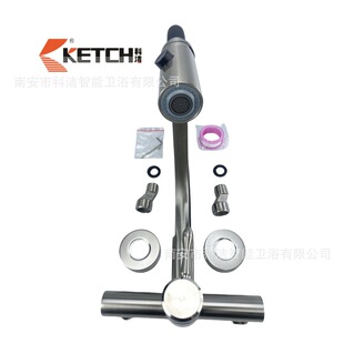 Stainless Steel 304 Wall Mount Hot Cold Kitchen Basin Mixer