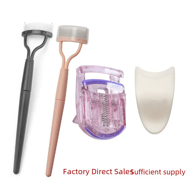 Arc steel tooth eyebrow brush steel needle eyelash brush eyelash comb grafting planting eyelash combing beauty makeup tools cross border