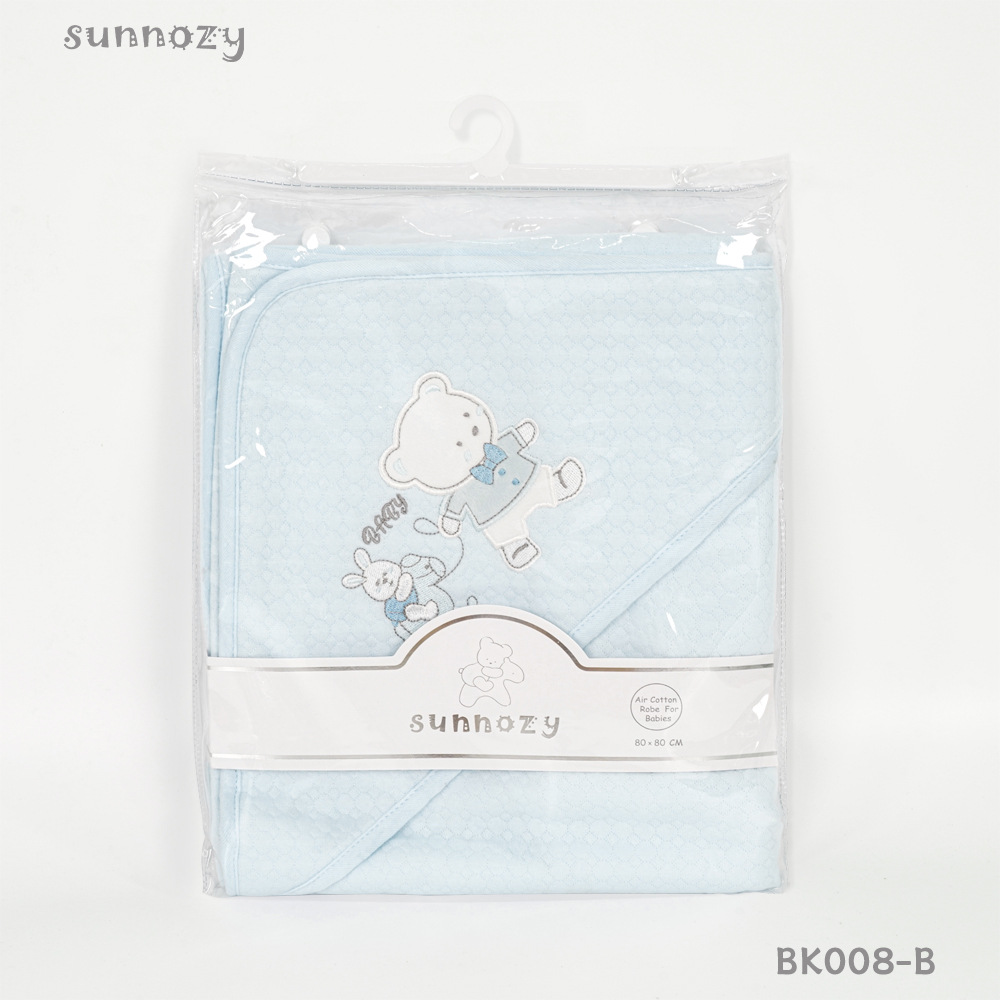 Verano recién nacido colcha de algodón con aire, capa con capucha, toalla de baño, manta de aire acondicionado para bebés transfronterizos, universal para todas las estaciones