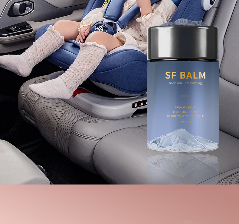 Yunshan Car Fragrance High-End Car Aromatherapy Long-Lasting Fragrance Solid Balm Home Use Odor Removal Deodorizing Fragrance