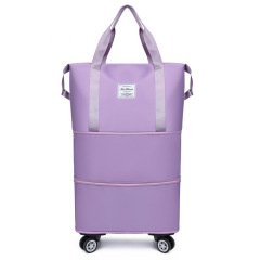 国境を越えた新型旅行バッグ万向輪は大容量の荷物バッグを取り外して多機能家庭収納袋を拡張できる
