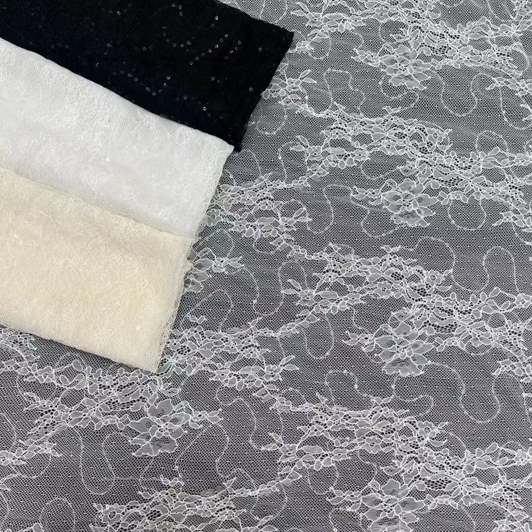 Новая горячая распродажа ~ Весна и лето блестящий нейлон без пули тонкий и прозрачный большой цветок