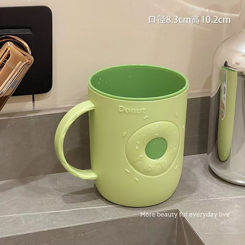 マウスウォッシュカップ、プラスチック製歯磨きカップ、シンプルな家庭用歯磨きカップ、カップル用北欧風歯磨きカップ、歯磨きバケツ|undefined
