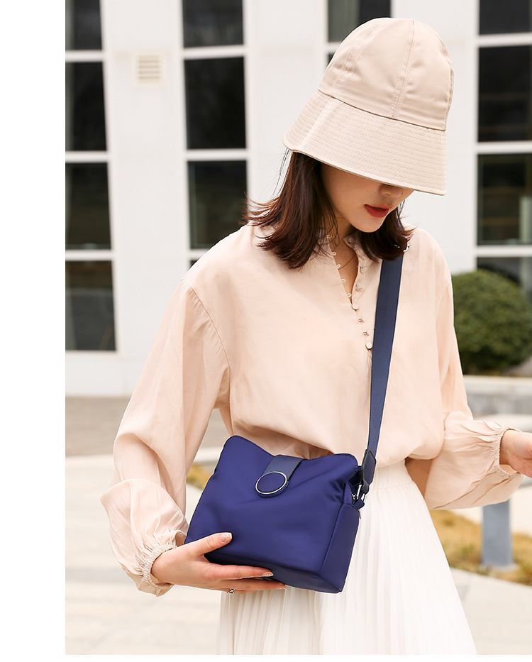 Borsa a tracolla donna, borsa a spalla in nylon multitasche_voghion.com