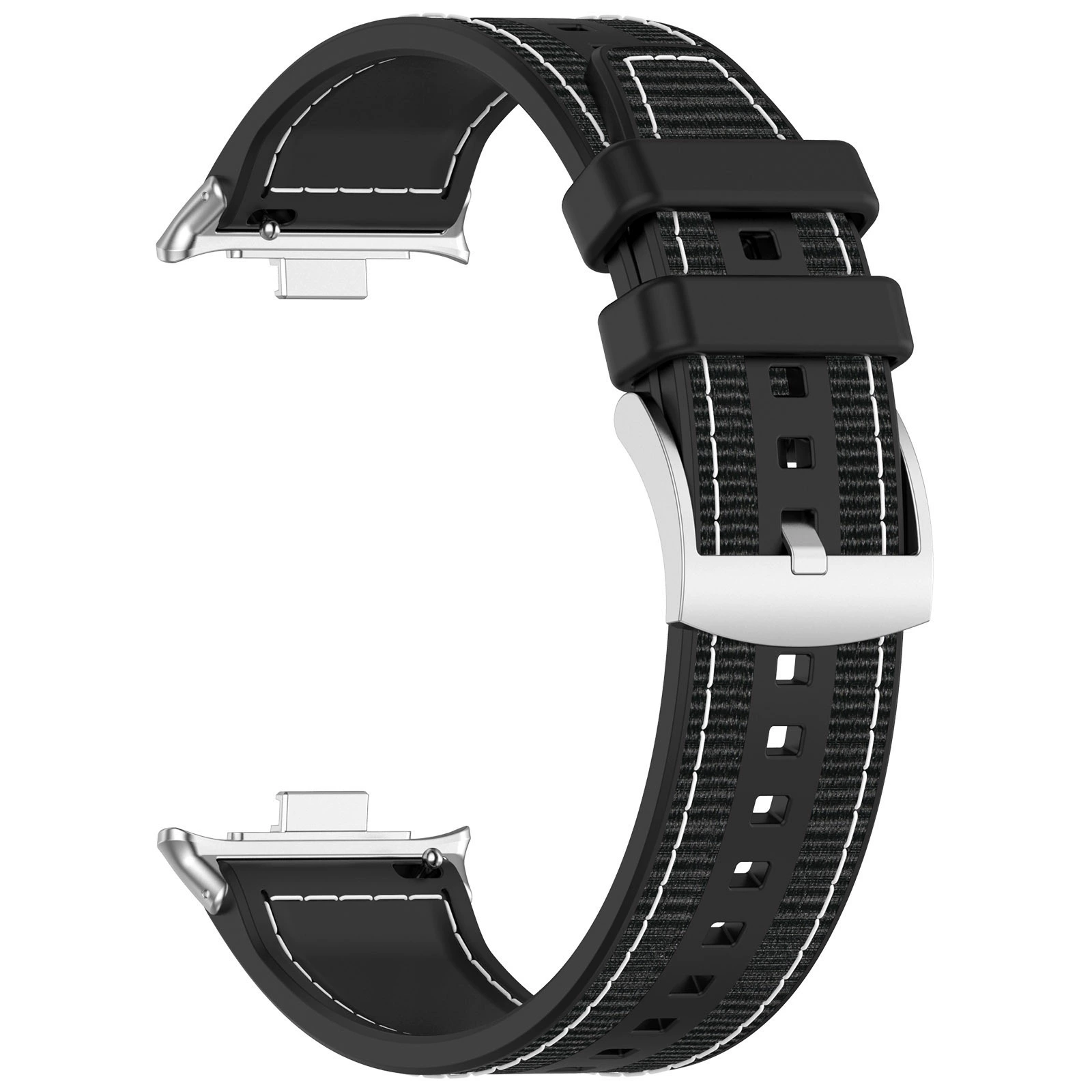Silicone woven watch strap, nylon bracelet