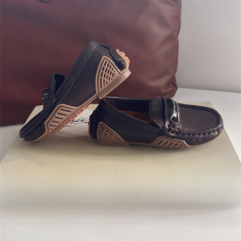 Children's casual autumn retro shoes English style for boys