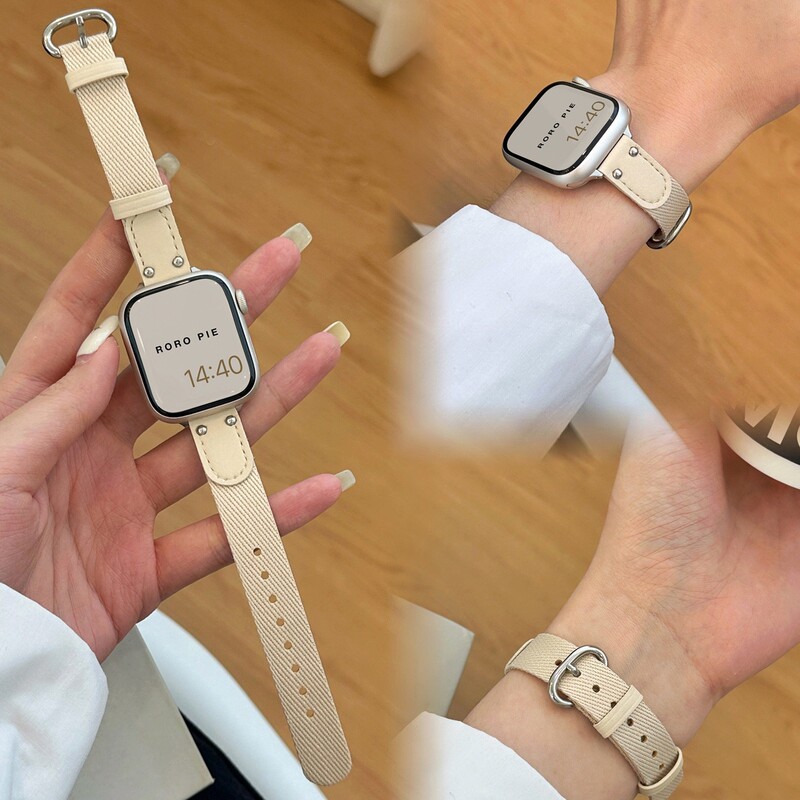 Suitable for Apple Watch Strap Composite Braided iWatch Applewatch Smart Bracelet Nylon Smart Watch