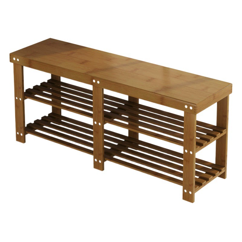 Обувной шкаф Интегрированный табурет для смены обуви Вход в дверь дома Многослойная полка для обуви Сидя Табурет для обуви Дверь Вход Маленькая скамья Маленький табурет