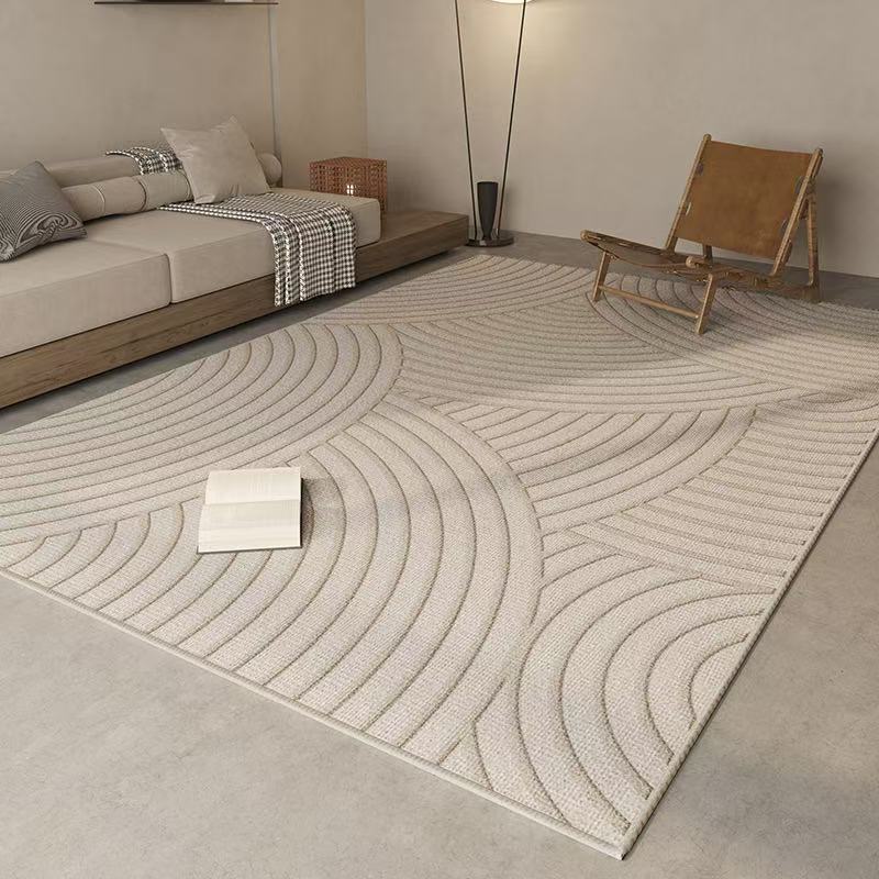 Alfombra de sala de estar resistente a la suciedad, fácil de cuidar, alfombra antiviento resistente a la suciedad, mantas de sofá y mesa de té, mantas antideslizantes para dormitorios domésticos