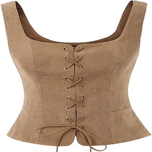 Women's pirate Renaissance vest cosplay costume tights