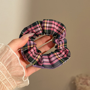 Dulce de alto nivel, anillo de cabello de intestino grueso, cordón de cabello de cola de caballo baja coreana, cordón de cabello grande, delicado, adornamiento de cabello de princesa de alto valor