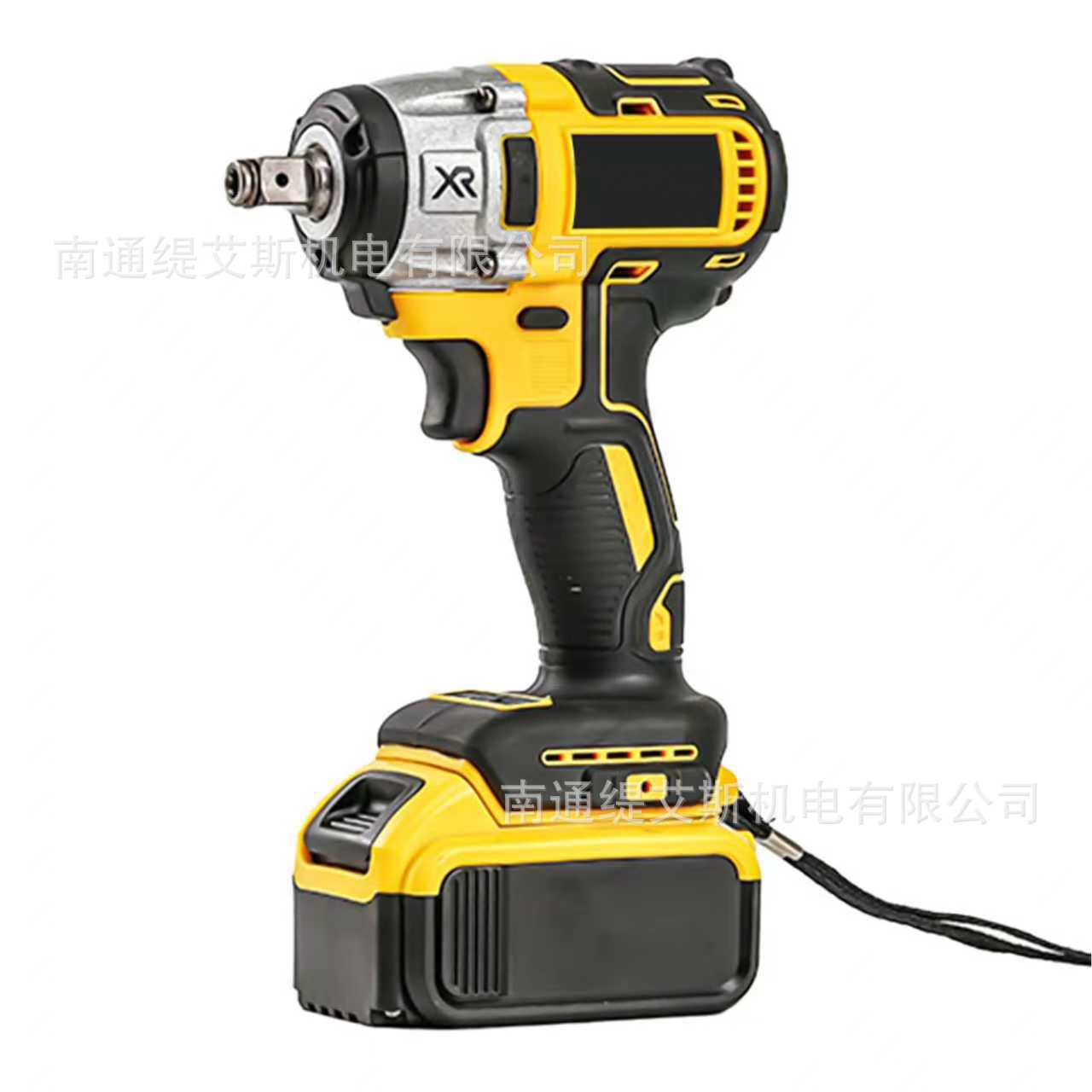 Llave eléctrica sin escobillas gran par destornillador impacto pistola de aire llave coche andamios carpintería litio eléctrica