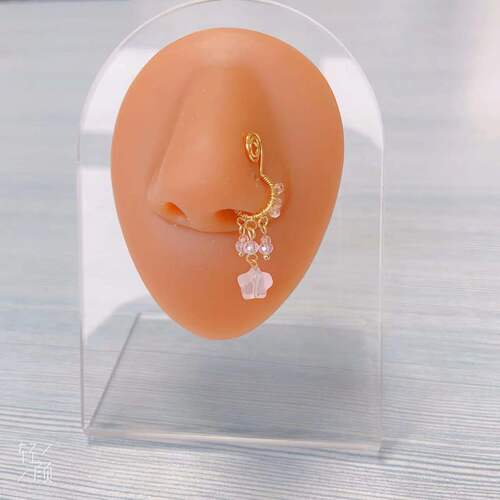 Gaby European and American cross-border eye nose ring beads nose ring nose jewelry nose nail holeless nose clip nose jewelry nose ring