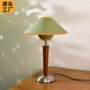 实木美式春天卧室台灯